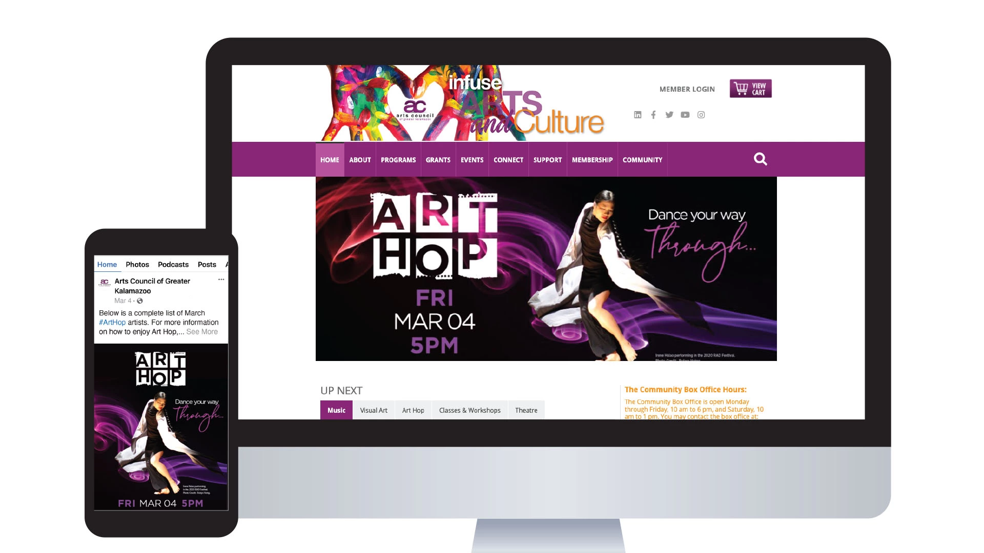 Art Hop Website